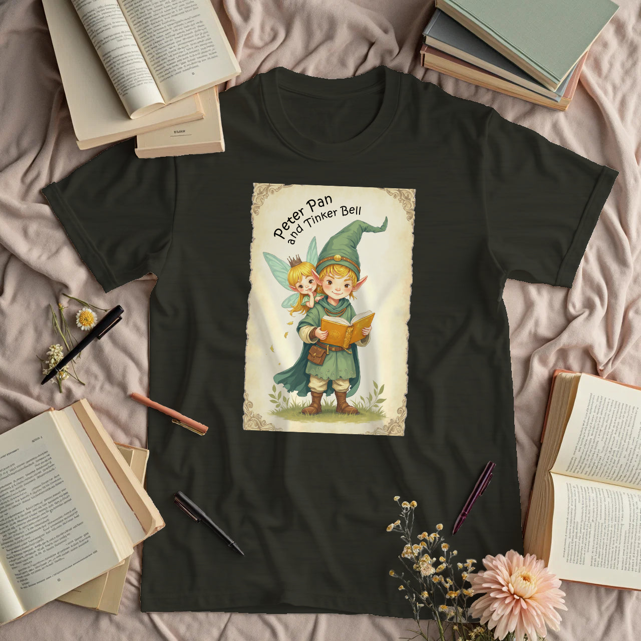 Peter Pan and Tinkerbell