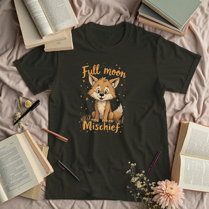 Full Moon Mischief - wolf puppy