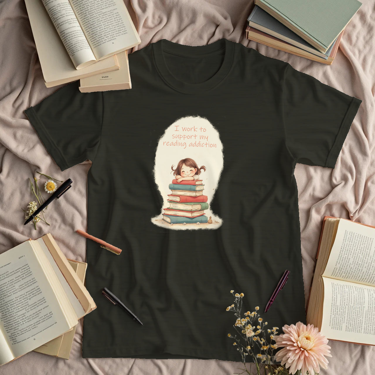 I Work To Support My Reading Addiction