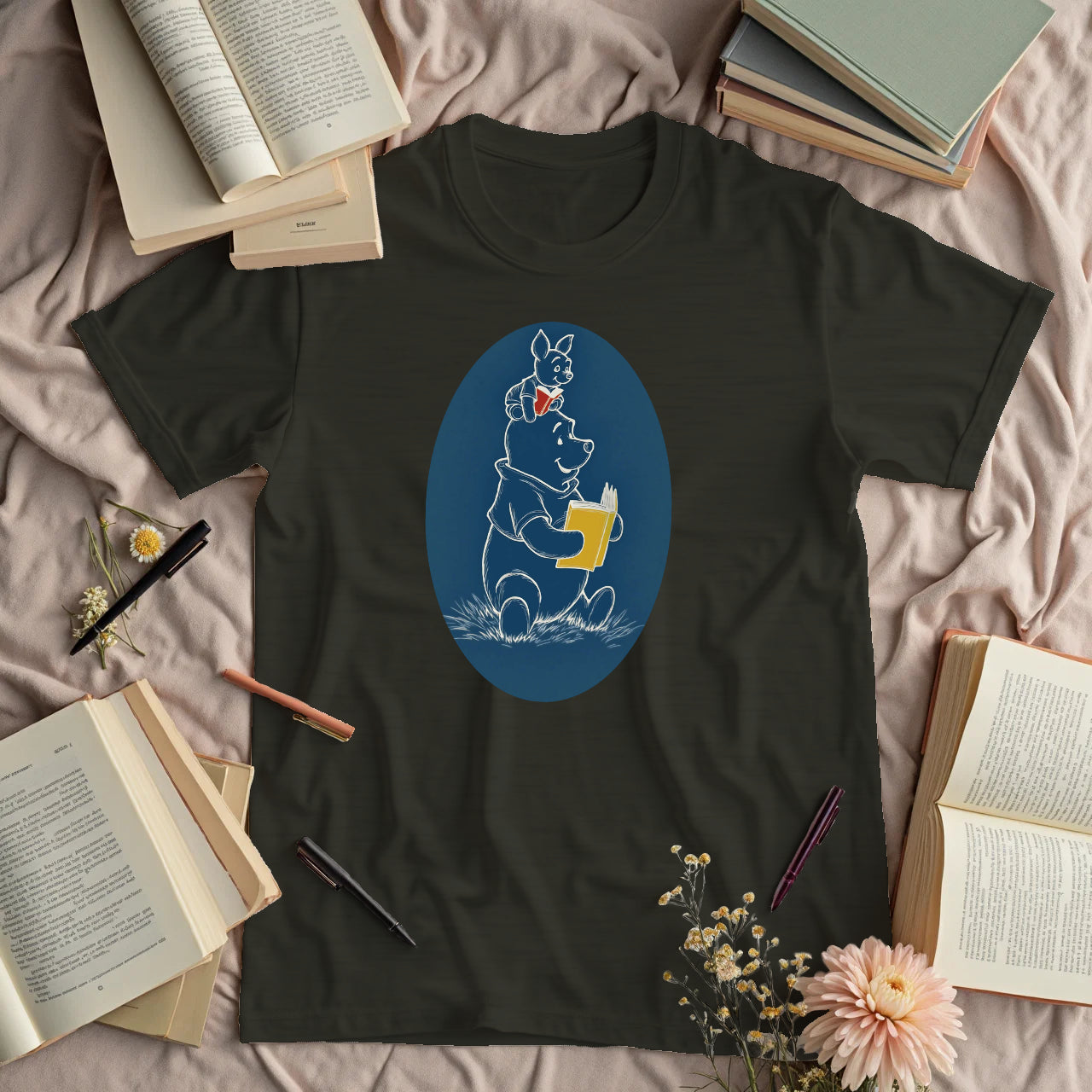 Pooh and Piglet Silhouette