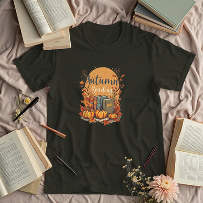 Autumn Reading - Books and Pumpkins