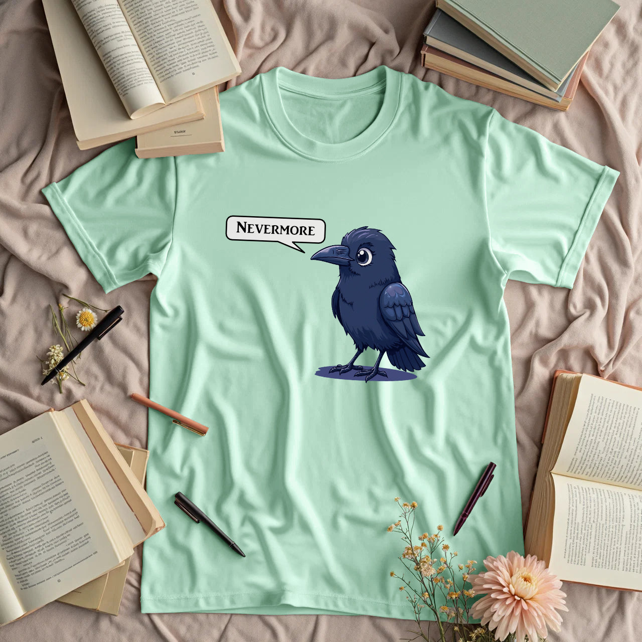 Nevermore Raven - Edgar Allan Poe