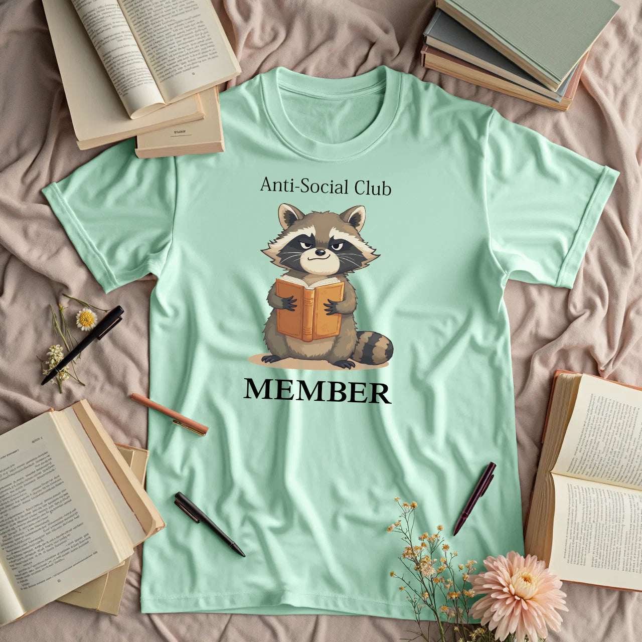 Anti-Social Club Member - Raccoon