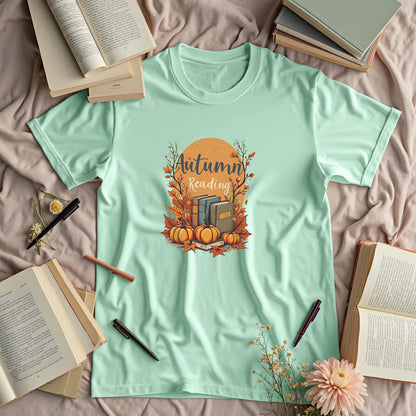 Autumn Reading - Books and Pumpkins