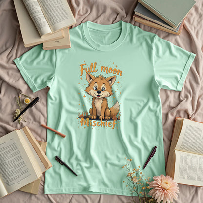 Full Moon Mischief - wolf puppy