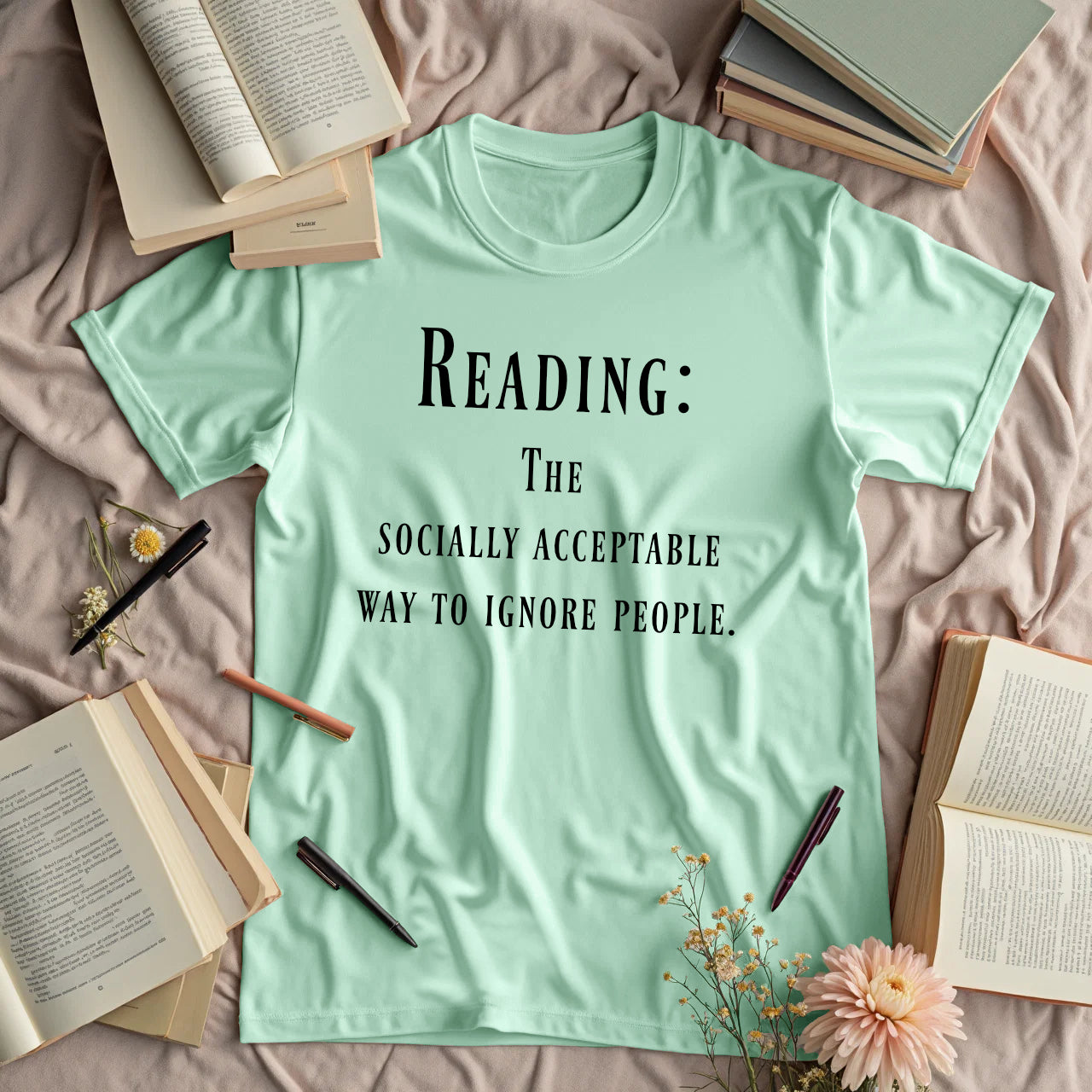 Reading. The Socially Acceptable Way To Ignore People