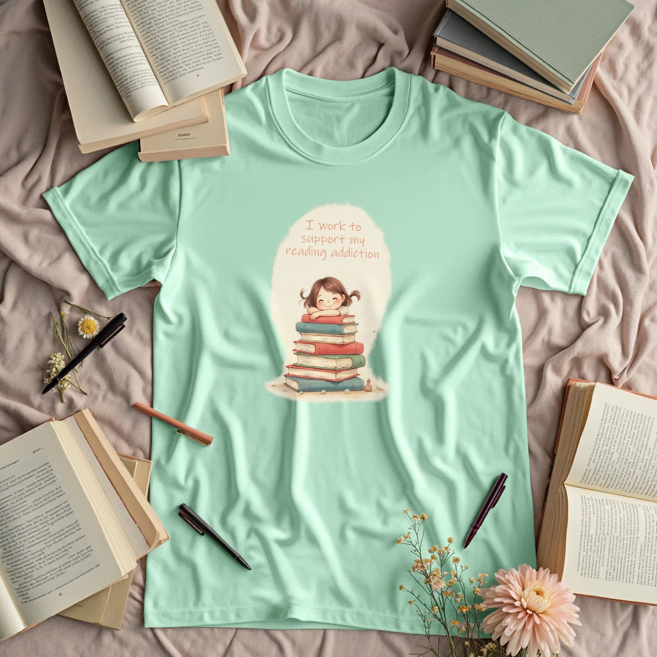 I Work To Support My Reading Addiction