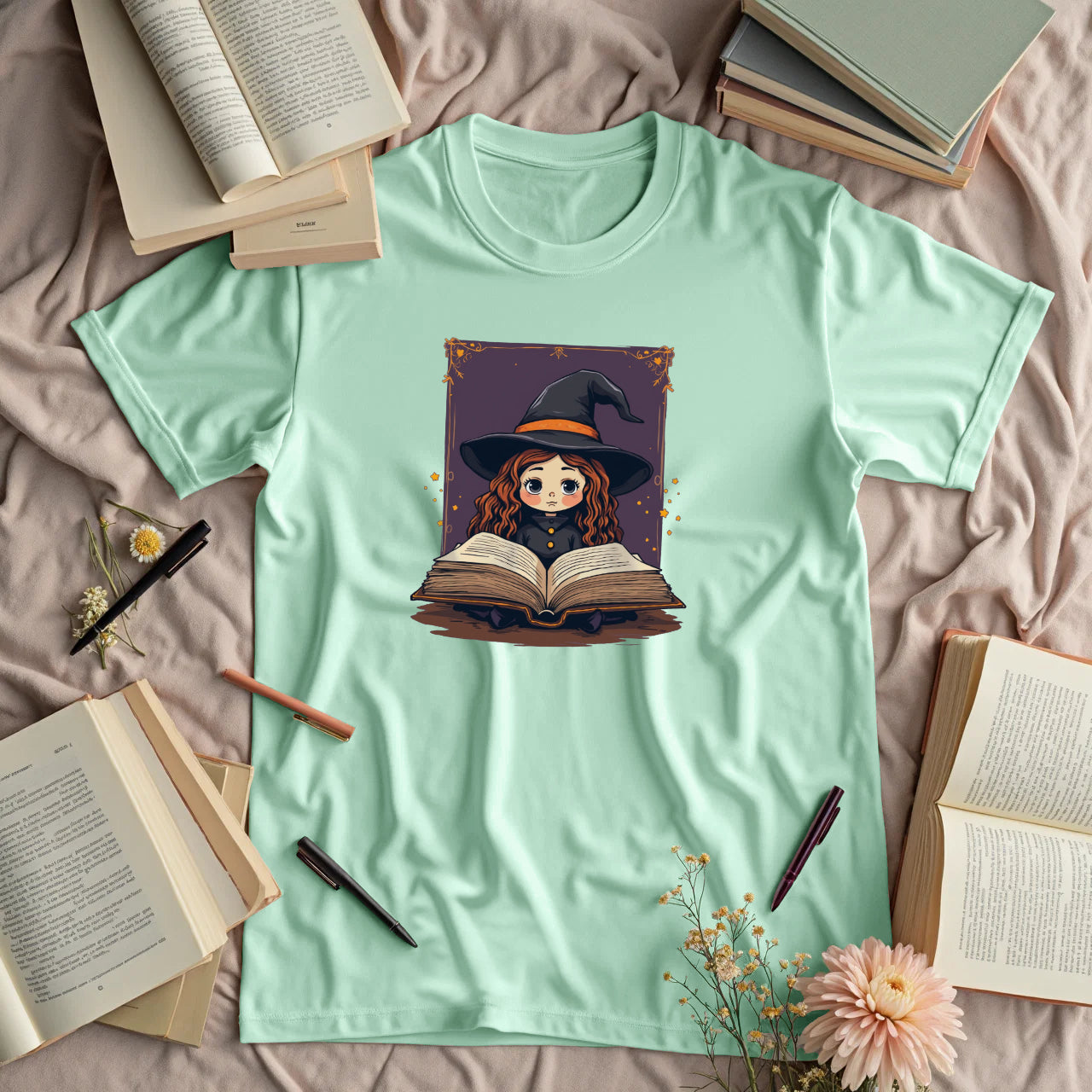 Cute Witch Reading