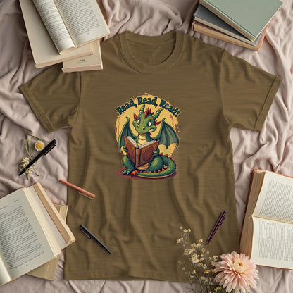 Read, Read, Read - Cute Dragon