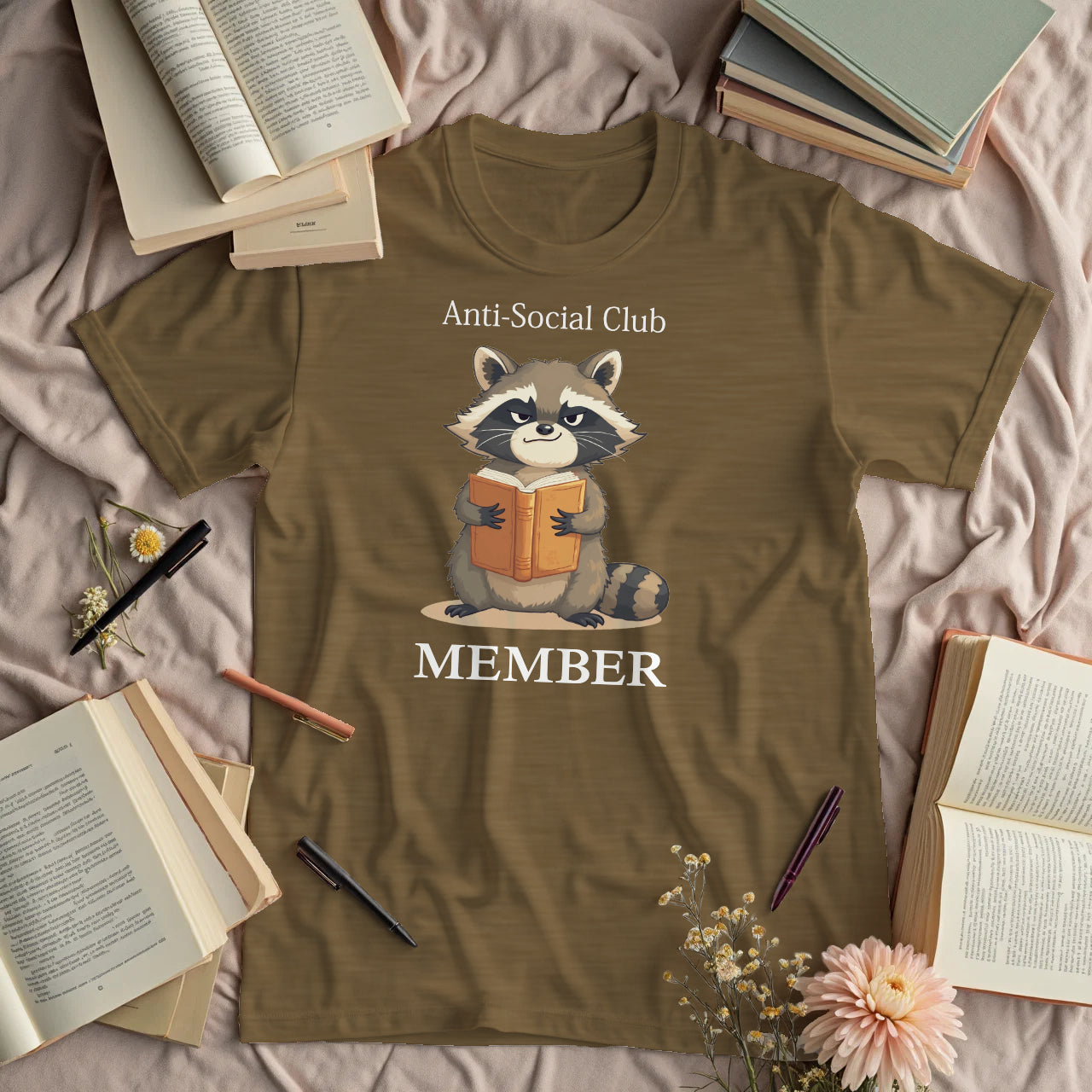 Anti-Social Club Member - Raccoon