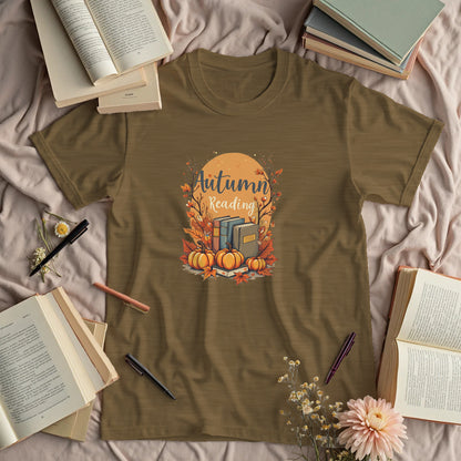 Autumn Reading - Books and Pumpkins