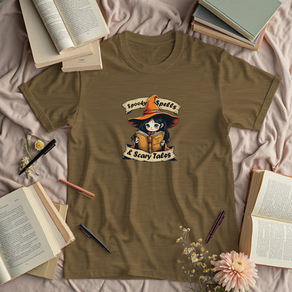 Spooky Spells and Scary Tales - Cute Witch