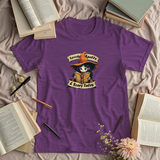 Spooky Spells and Scary Tales - Cute Witch