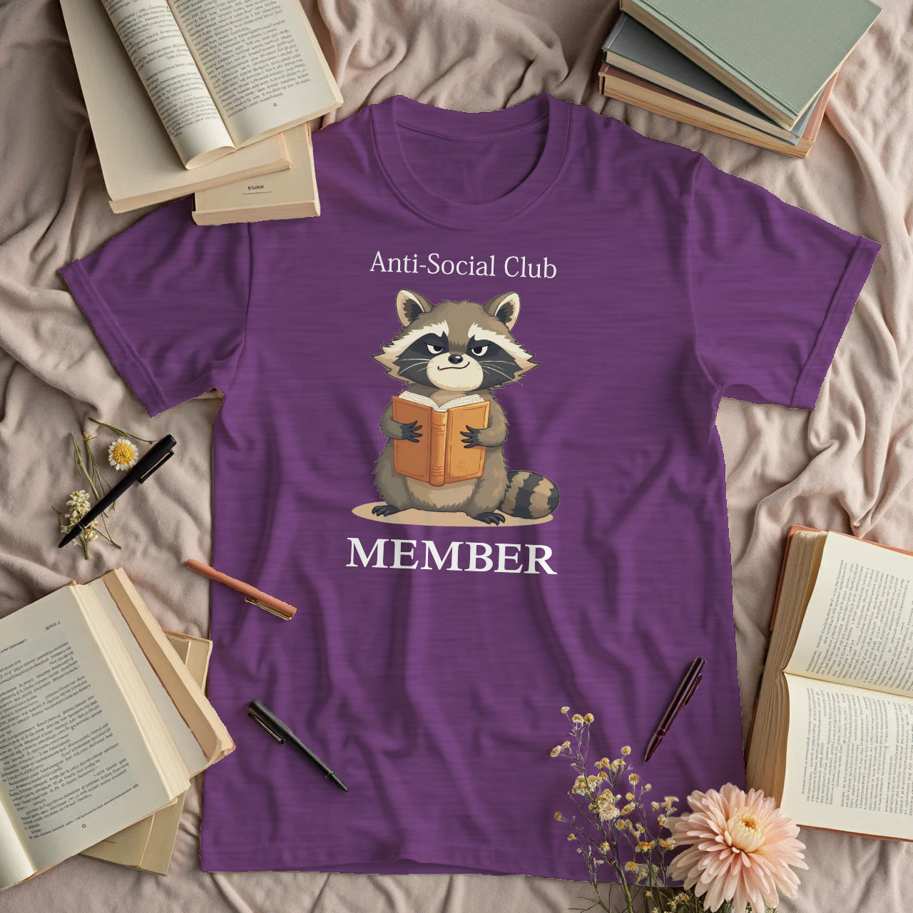 Anti-Social Club Member - Raccoon