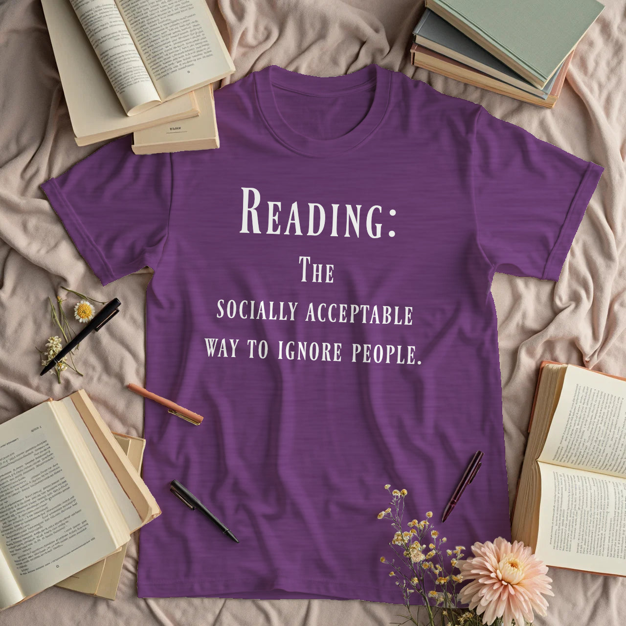 Reading. The Socially Acceptable Way To Ignore People