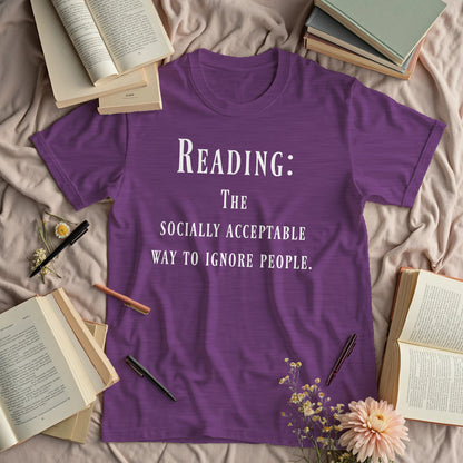 Reading. The Socially Acceptable Way To Ignore People