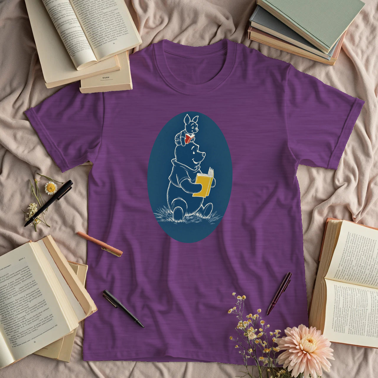 Pooh and Piglet Silhouette