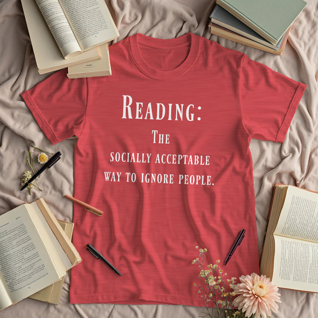 Reading. The Socially Acceptable Way To Ignore People