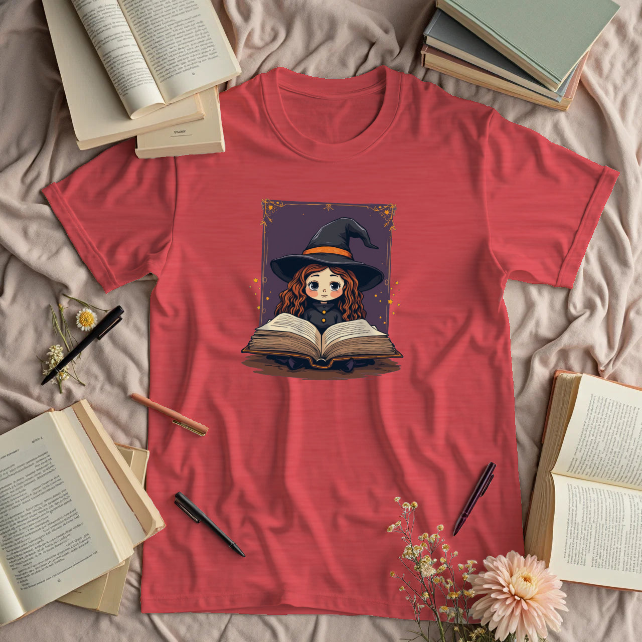 Cute Witch Reading