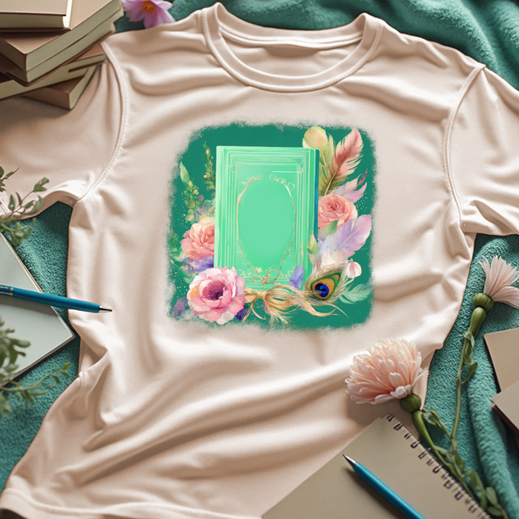 Dreamy Book and Flowers