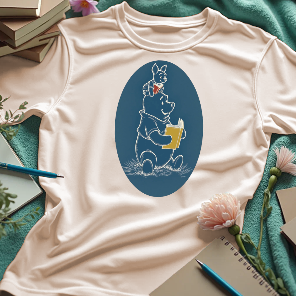 Pooh and Piglet Silhouette