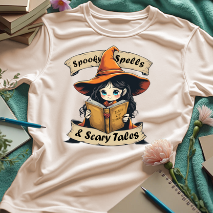 Spooky Spells and Scary Tales - Cute Witch