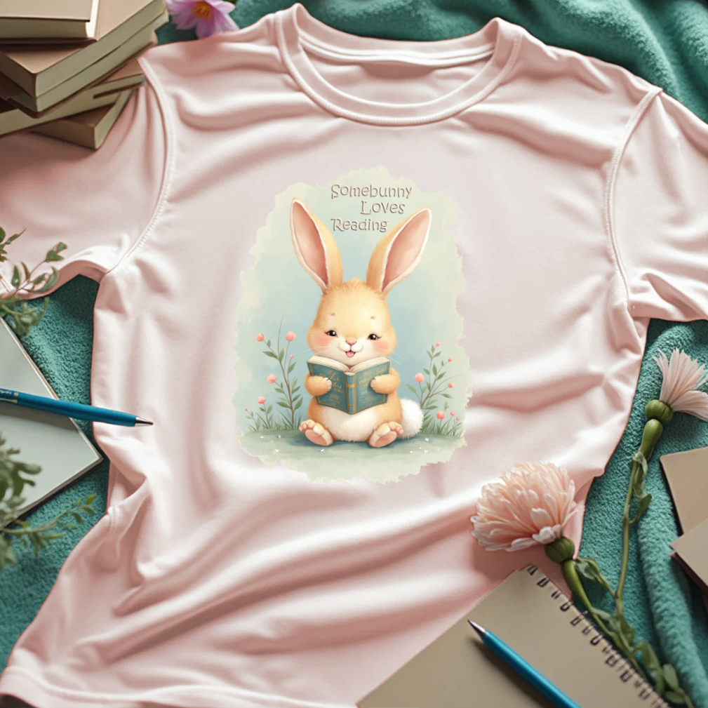 Somebunny Loves Reading - Cute Bunny