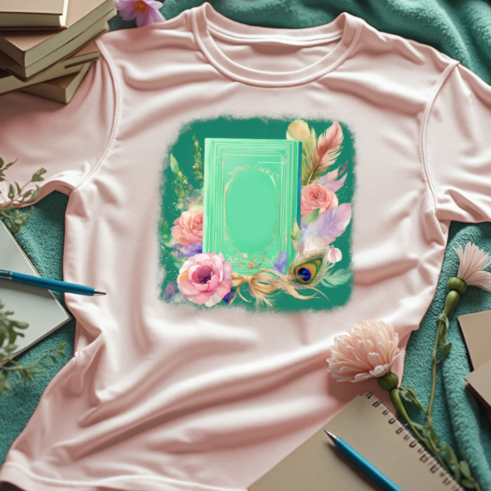 Dreamy Book and Flowers