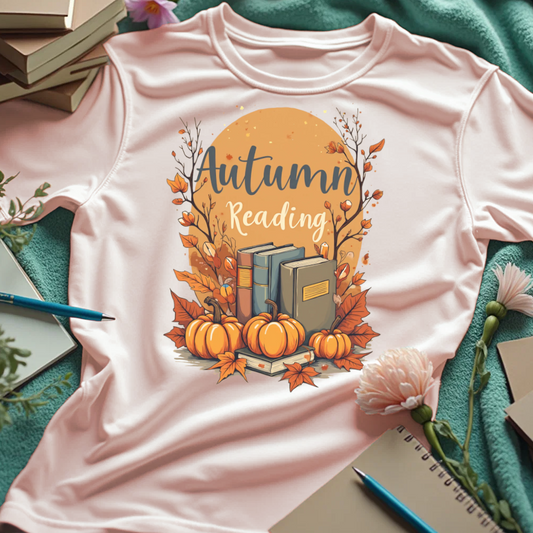 Autumn Reading - Books and Pumpkins