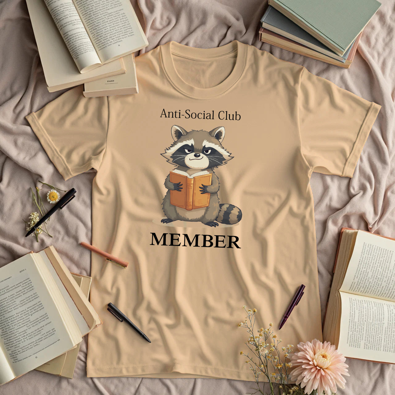 Anti-Social Club Member - Raccoon