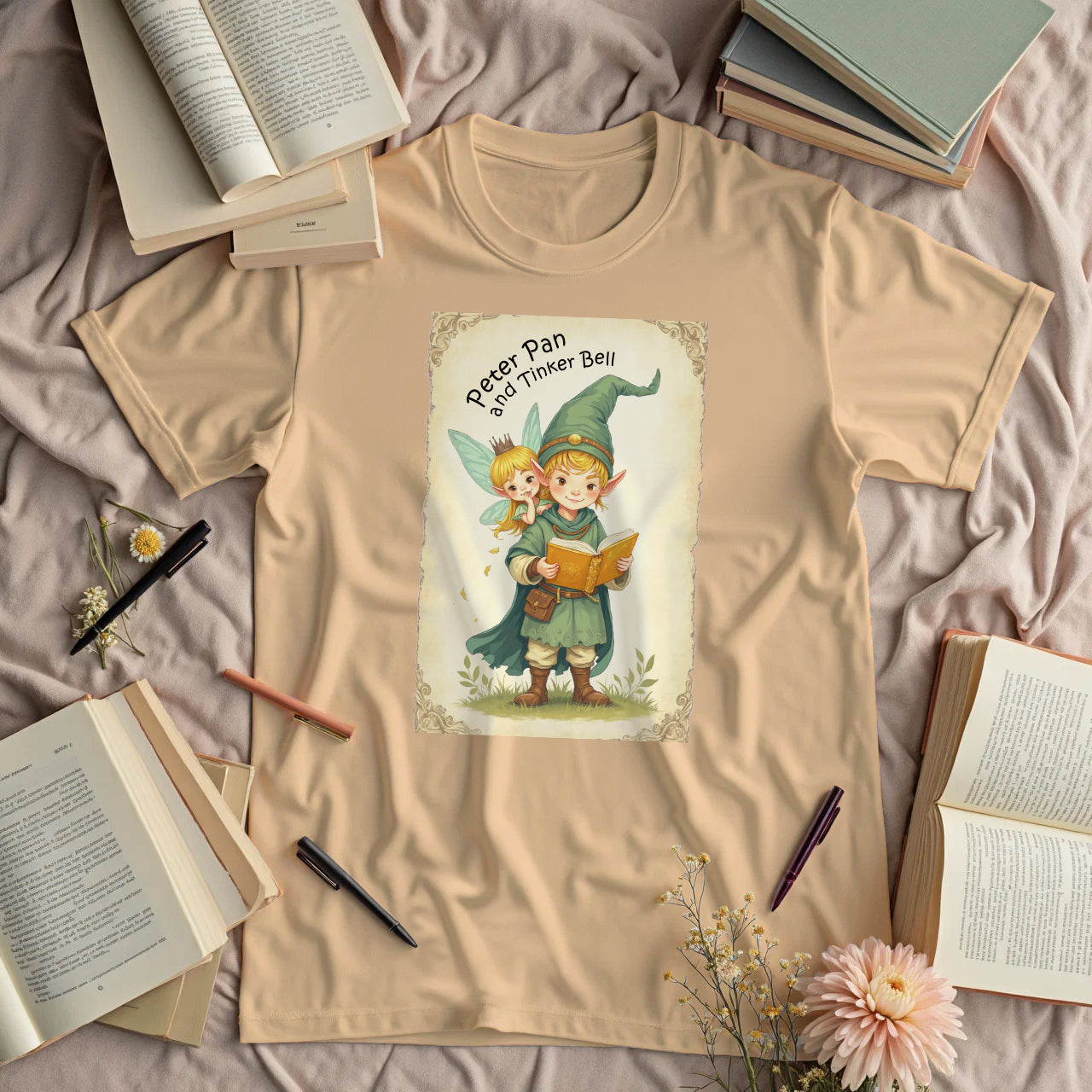 Peter Pan and Tinkerbell