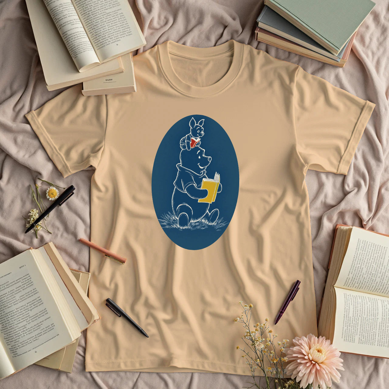 Pooh and Piglet Silhouette