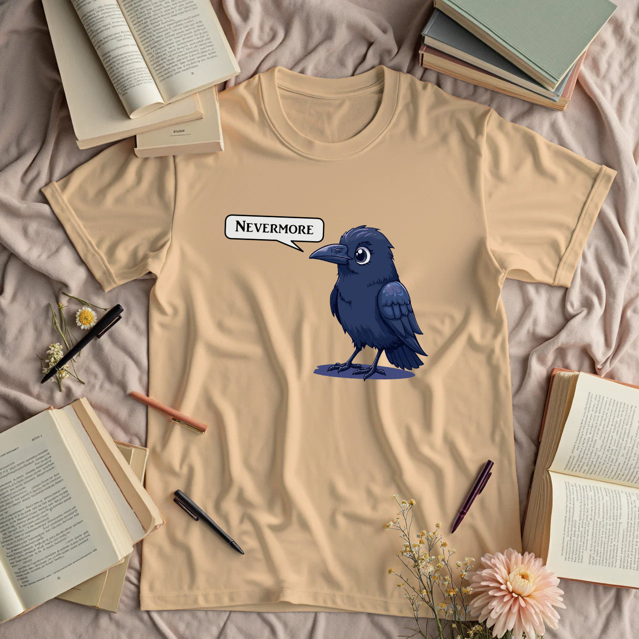 Nevermore Raven - Edgar Allan Poe