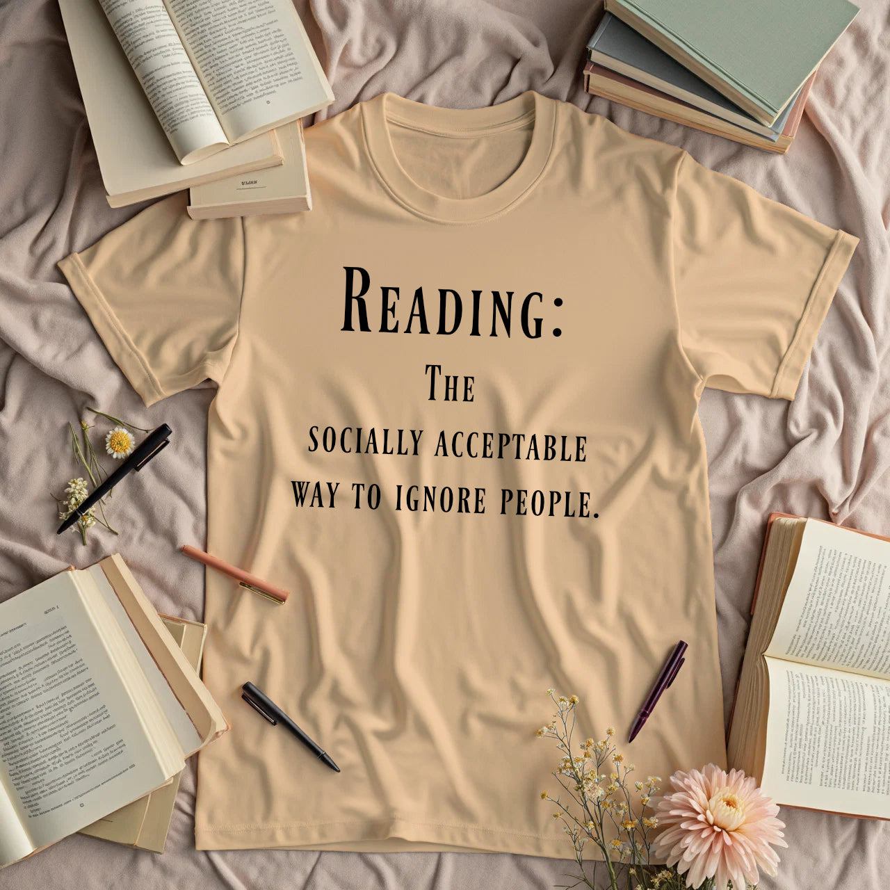 Reading. The Socially Acceptable Way To Ignore People