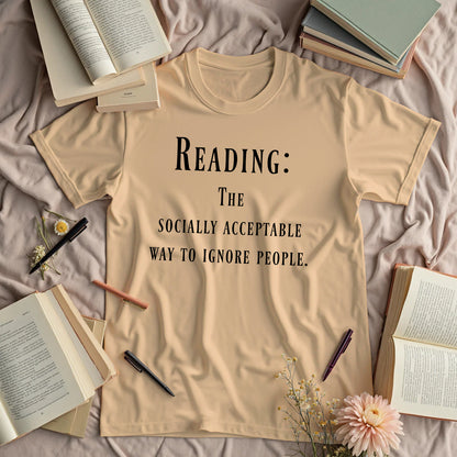 Reading. The Socially Acceptable Way To Ignore People