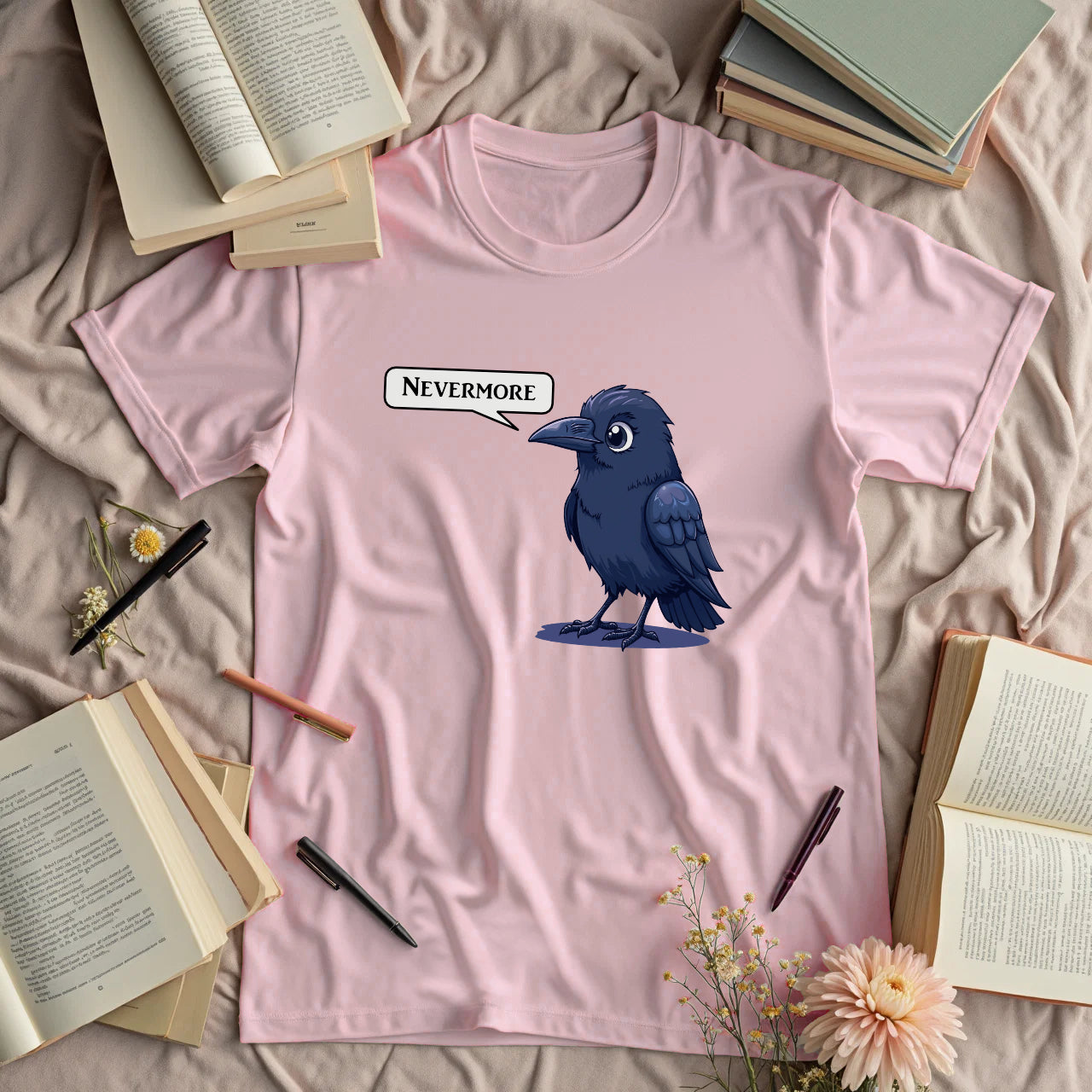 Nevermore Raven - Edgar Allan Poe