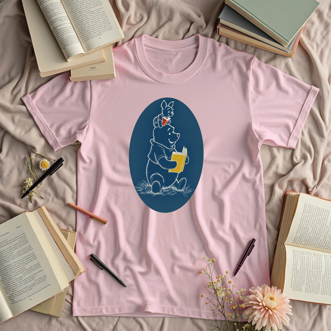 Pooh and Piglet Silhouette