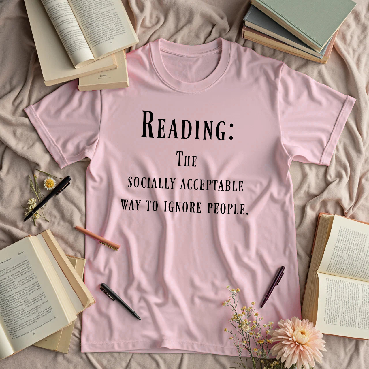 Reading. The Socially Acceptable Way To Ignore People